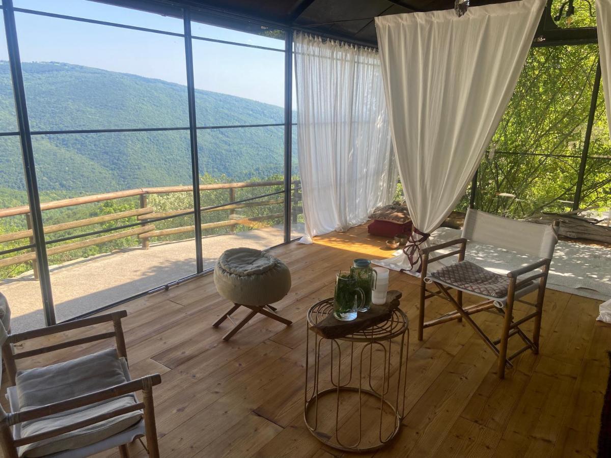 Suxen Nature Experience - Lodge Con Vista Panoramica Prepotto  Buitenkant foto